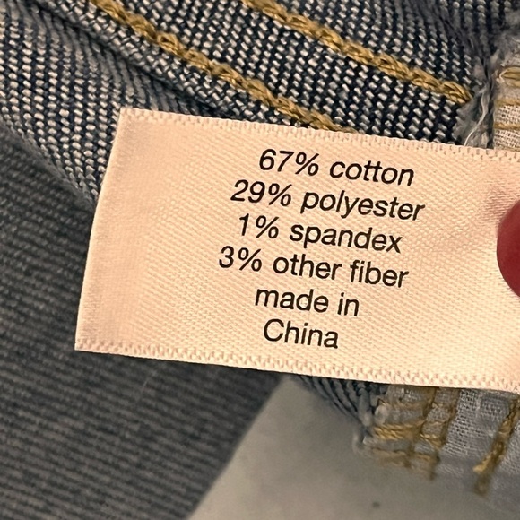 Lane Bryant size 20W pull on splatter straight leg denim jeans - Picture 4 of 7